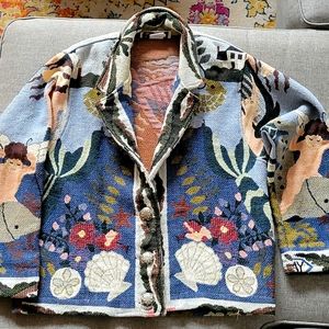 Claire Murray nautical jacket, one size.